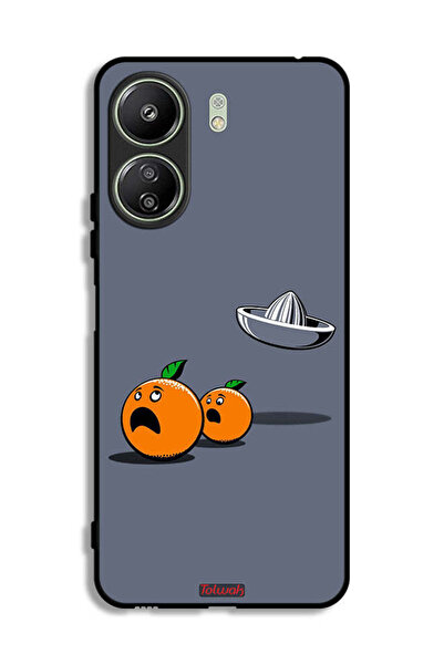 Tolwak غطاء حماية لهاتف Xiaomi Redmi 13C بتصميم فني رقمي بسيط وفكاهي