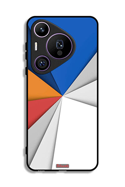 Tolwak غطاء حماية لهاتف هواوي بيورا 70 برو مصنوع من مادة مطابقة للفن التجريدي