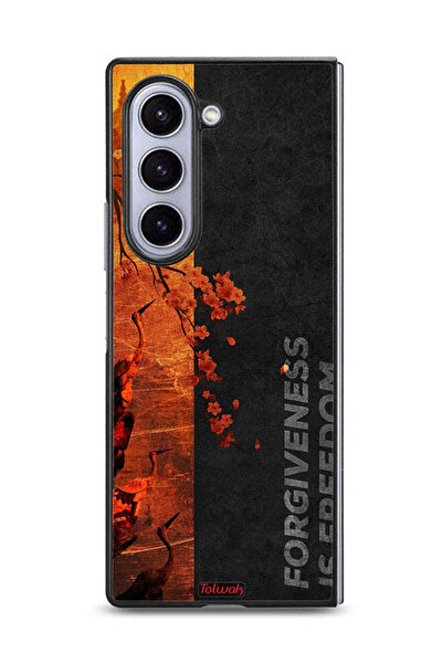 Tolwak غطاء حماية لهاتف سامسونج جالكسي زد فولد 6 - التسامح هو الحرية