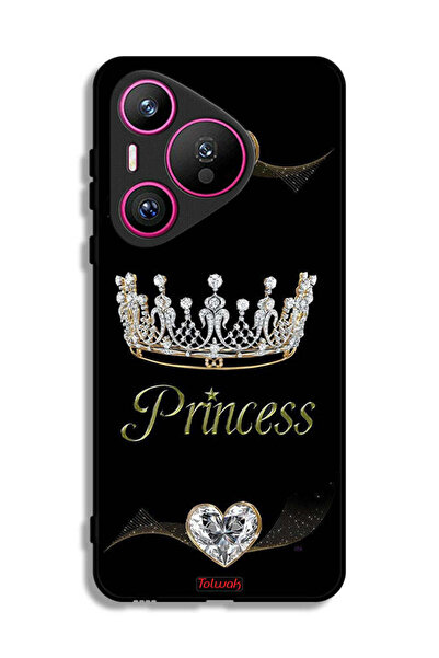 Tolwak غطاء حماية لهاتف هواوي بيورا 70 بتصميم الأميرة
