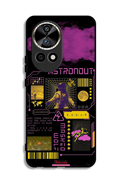 Tolwak Huawei nova 12 Pro 5G Protective Case Cover Astronaut Sticker