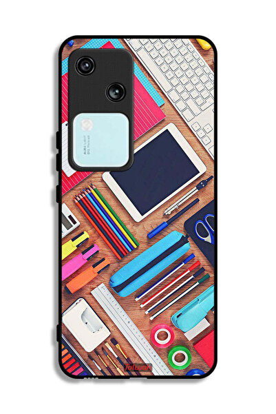 Tolwak غطاء حماية لهاتف Vivo S18 5G بتصميم فتاة هوبي ديسك