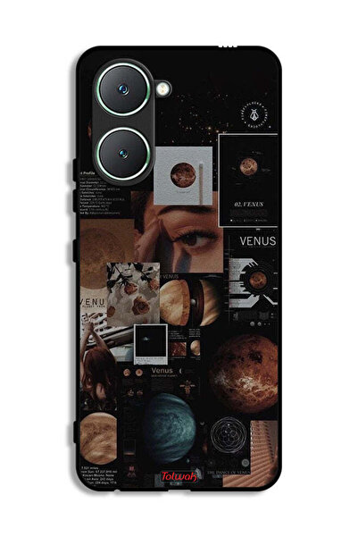 Tolwak غطاء حماية لهاتف Vivo Y03 4G بتصميم فينوس آرت
