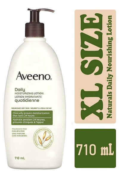 AVEENO Active Naturals Daily Moisturizing Body and Face Lotion 710 ml