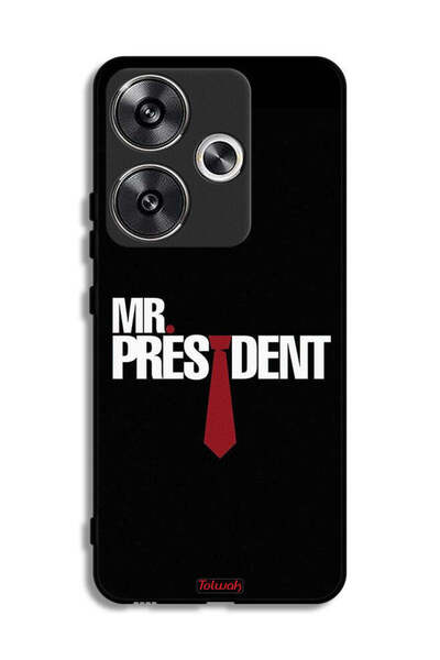 Tolwak غطاء حماية لهاتف Xiaomi Redmi Turbo 3 5G، السيد الرئيس