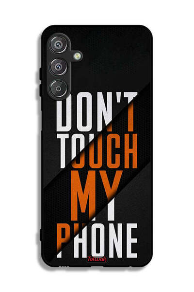 Tolwak Samsung Galaxy M15 5G Protective Case Cover Do Not Touch My Phone