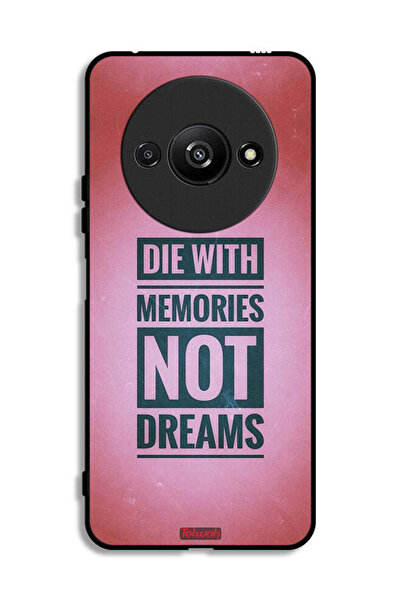 Tolwak غطاء حماية لهاتف Xiaomi Redmi A3 4G بنقشة ذكريات لا أحلام