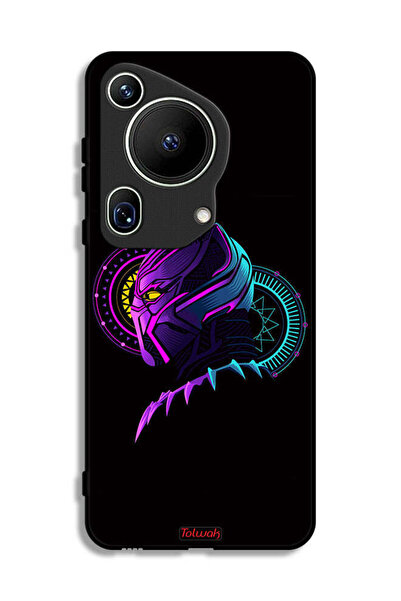 Tolwak غطاء حماية لهاتف هواوي بيورا 70 ألترا، رسم فني رقمي بسيط عالي الدقة