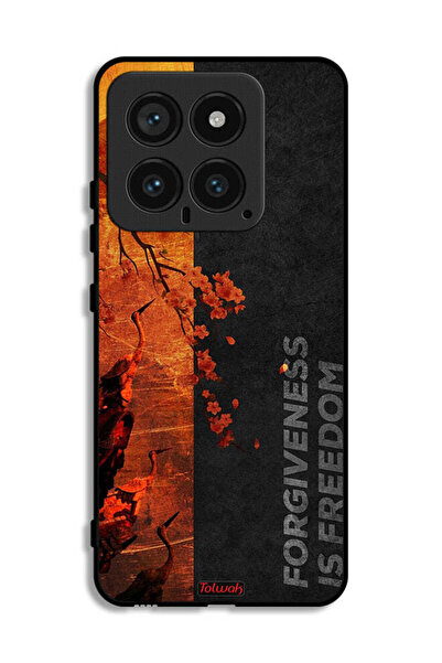 Tolwak Xiaomi 14 Protective Case Cover Forgiveness Is Freedom