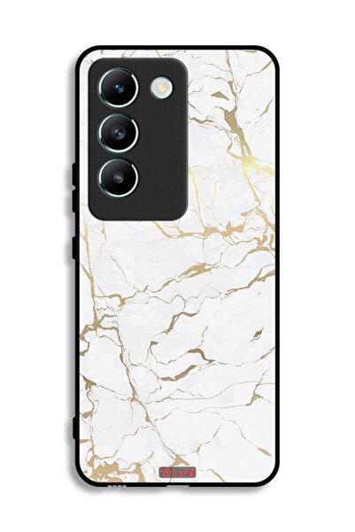 Tolwak غطاء حماية لهاتف Vivo V30 Lite 4G بنقشة رخامية