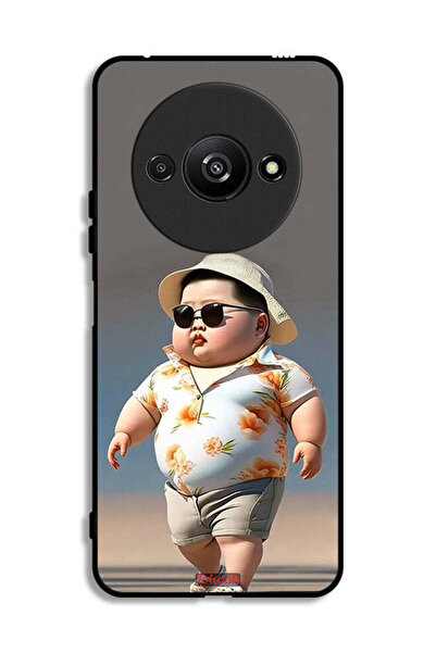 Tolwak Xiaomi Redmi A3 4G Protective Case Cover Fatty Stylish Baby Boy