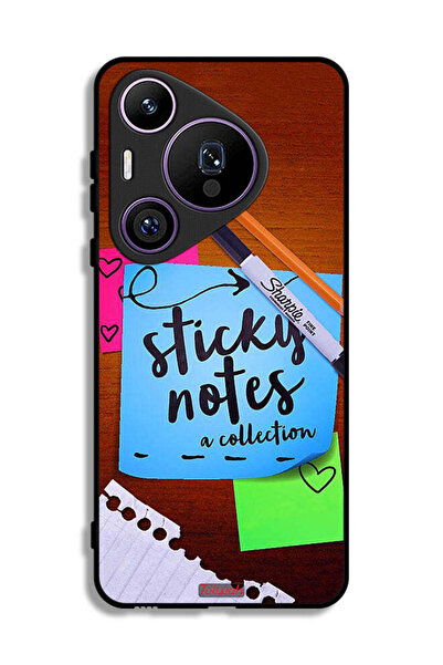 Tolwak غطاء حماية لهاتف هواوي بيورا 70 برو مع ملاحظات لاصقة