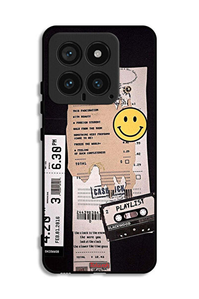 Tolwak غطاء حماية لجهاز Xiaomi 14 مع ملصق قائمة تشغيل