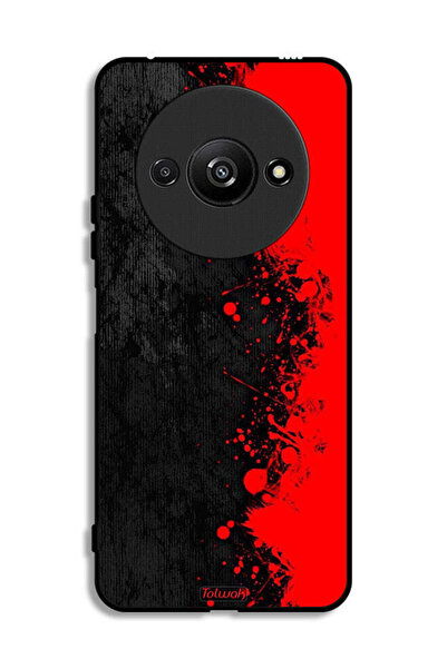 Tolwak Xiaomi Redmi A3 4G Protective Case Cover Paint Abstract Pattern