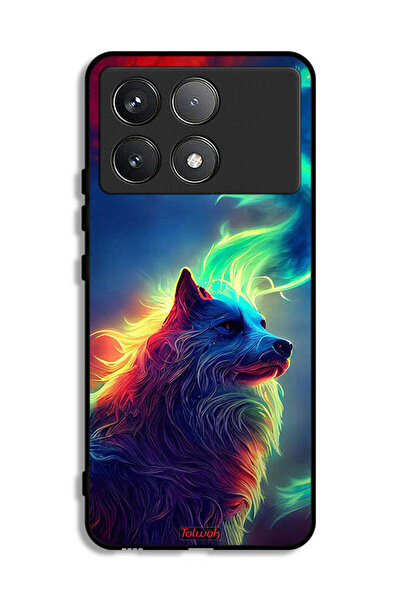 Tolwak Xiaomi Poco F6 Pro Protective Case Cover Wolf