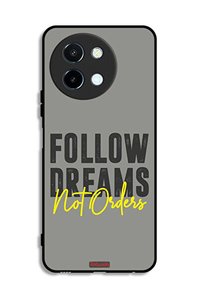 Tolwak غطاء حماية لهاتف Vivo Y38 5G اتبع الأحلام وليس الأوامر