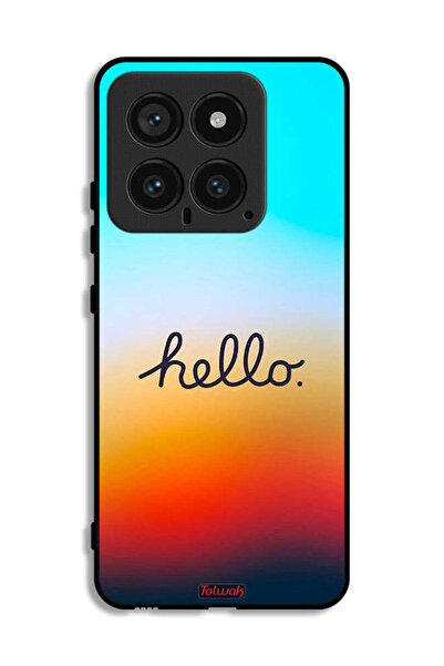 Tolwak Xiaomi 14 Protective Case Cover Hello