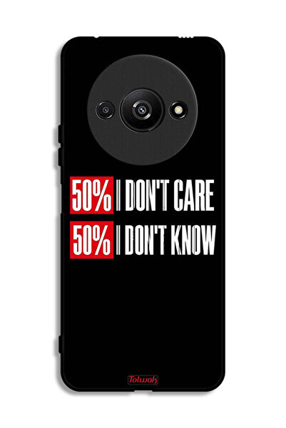 Tolwak غطاء حماية لهاتف Xiaomi Redmi A3 4G لا يهمني