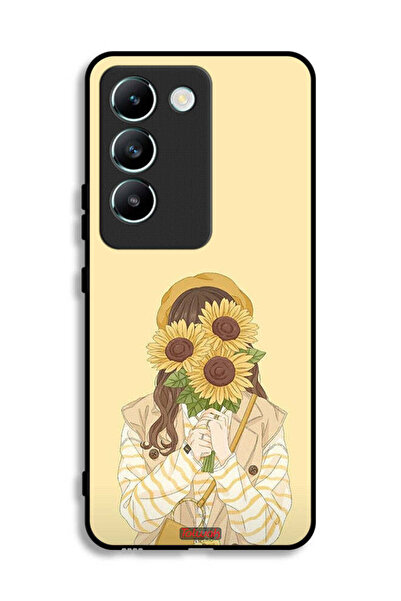 Tolwak غطاء حماية لهاتف Vivo Y100 4G بنقشة عباد الشمس