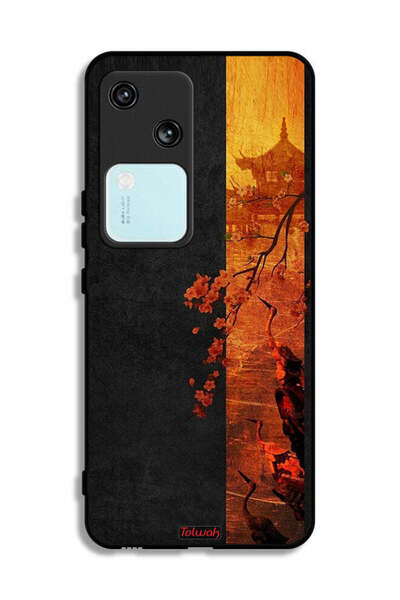 Tolwak Vivo V30 5G Protective Case Cover Autumn Colors Art
