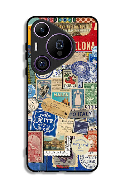 Tolwak ملصقات غطاء حماية لهاتف هواوي بيورا 70 برو لمدن مختلفة