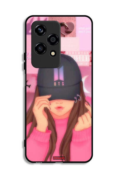 Tolwak غطاء حماية لهاتف Honor 200 Lite 5G بطبعة فتاة سناب