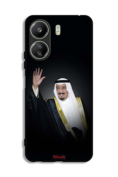 Tolwak غطاء حماية لهاتف شاومي ريدمي 13 سي - الملك سلمان