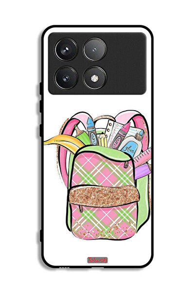 Tolwak Xiaomi Poco F6 Pro Protective Case Cover Unicorn Girl Bag