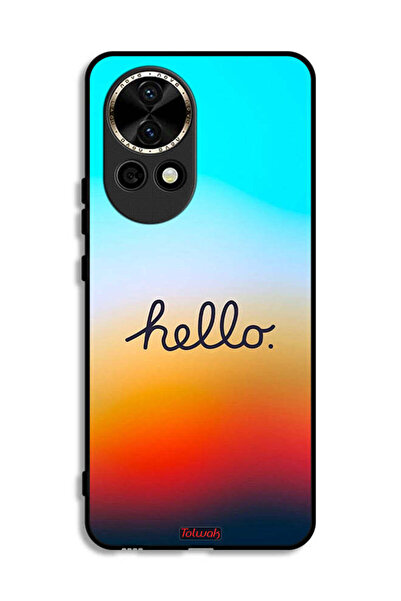 Tolwak Huawei nova 12 5G Protective Case Cover Hello