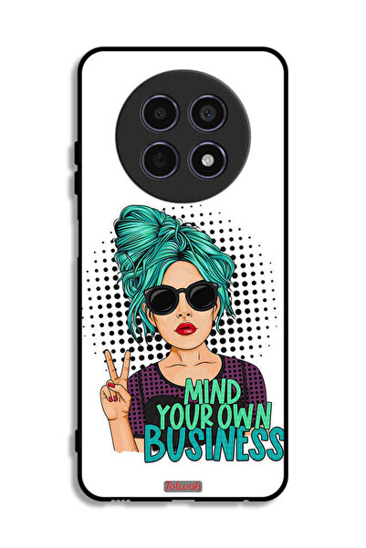Tolwak Realme 12 5G Protective Case Cover Mind Your Own Business