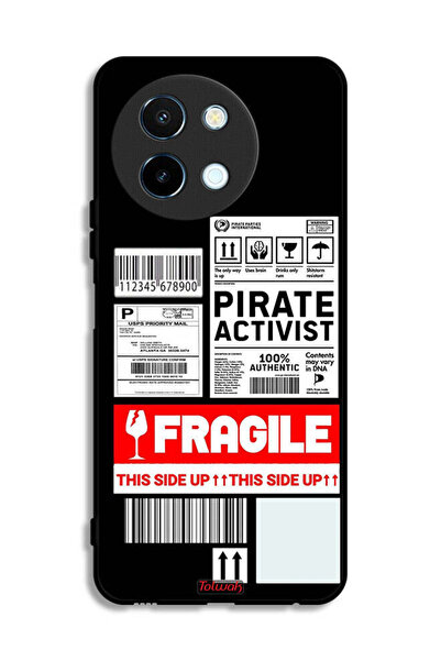 Tolwak غطاء حماية لهاتف Vivo Y38 5G، ملصق ناشط خاص قابل للكسر