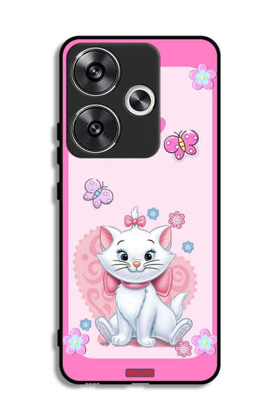 Tolwak غطاء حماية لهاتف Xiaomi Poco F6 5G بتصميم قطة لطيفة