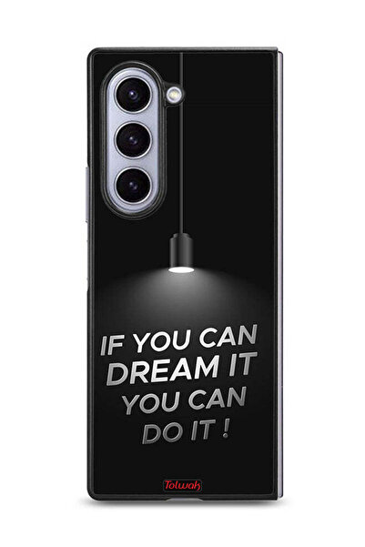 Tolwak غطاء حماية لهاتف Samsung Galaxy Z Fold6 إذا كنت تستطيع أن تحلم به، يمك...