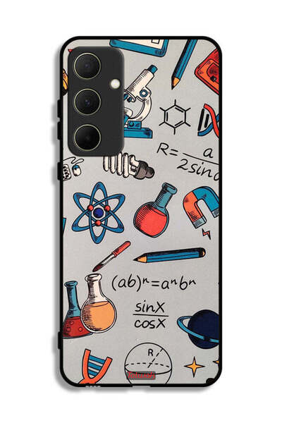 Tolwak Samsung Galaxy A35 5G Protective Case Cover Science Tags