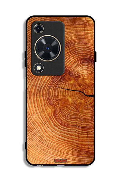 Tolwak غطاء حماية لهاتف هواوي إنجوي 70 مصنوع من الخشب المتصدع