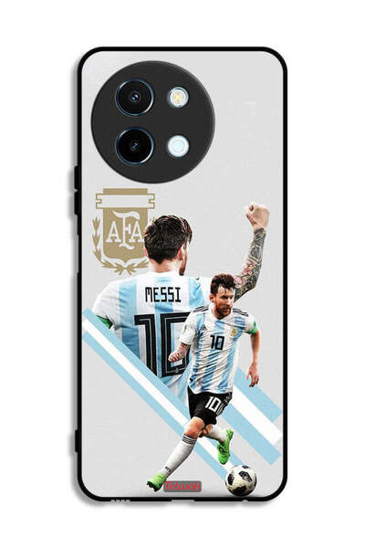 Tolwak غطاء حماية لهاتف Vivo Y38 5G برسومات ليو ميسي