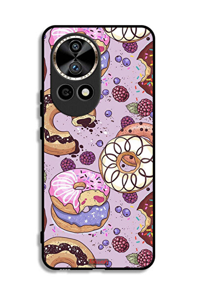 Tolwak غطاء حماية لهاتف هواوي نوفا 12 ألترا 5G برسومات دوناتس آرت