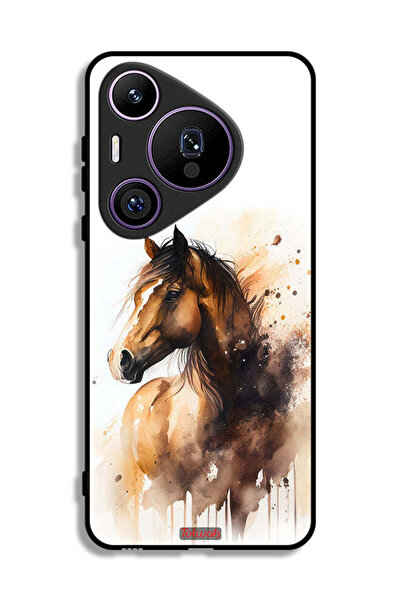 Tolwak غطاء حماية هواوي بيورا 70 برو بتصميم حصان تجريدي