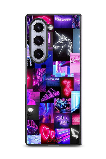 Tolwak غطاء حماية لهاتف سامسونج جالاكسي زد فولد 6 - رسوم متحركة