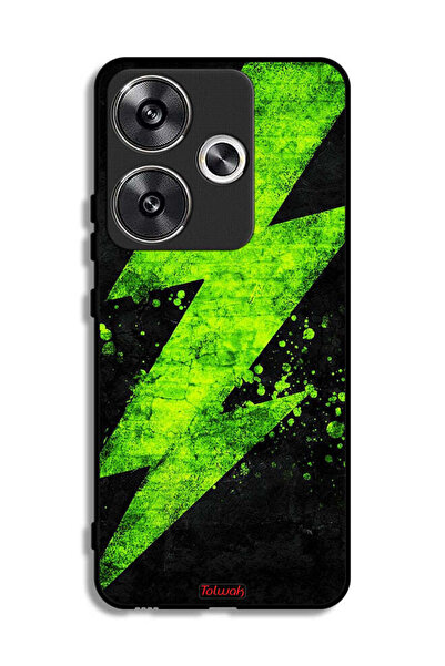 Tolwak Xiaomi Poco F6 5G Protective Case Cover Electric Pattern