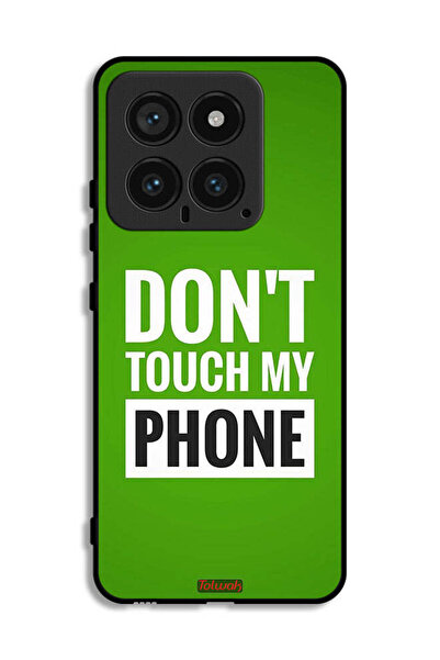Tolwak Xiaomi 14 Protective Case Cover Do Not Touch My Phone