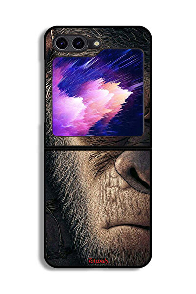 Tolwak غطاء حماية لهاتف Samsung Galaxy Z Flip6 King Kang