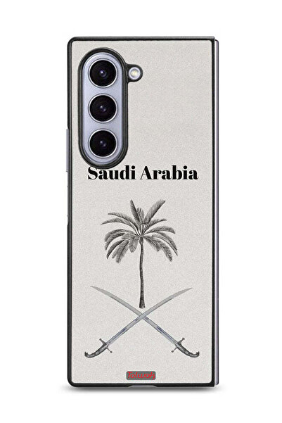 Tolwak غطاء حماية لهاتف سامسونج جالكسي زد فولد 6 - لوحة فنية لعلامة المملكة ا...