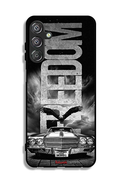 Tolwak Samsung Galaxy M15 5G Protective Case Cover Freedom Art