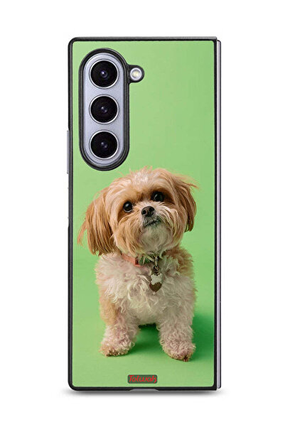 Tolwak غطاء حماية لهاتف سامسونج جالاكسي زد فولد 6 بتصميم جرو لطيف