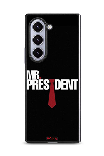 Tolwak غطاء حماية لهاتف Samsung Galaxy Z Fold6، السيد الرئيس