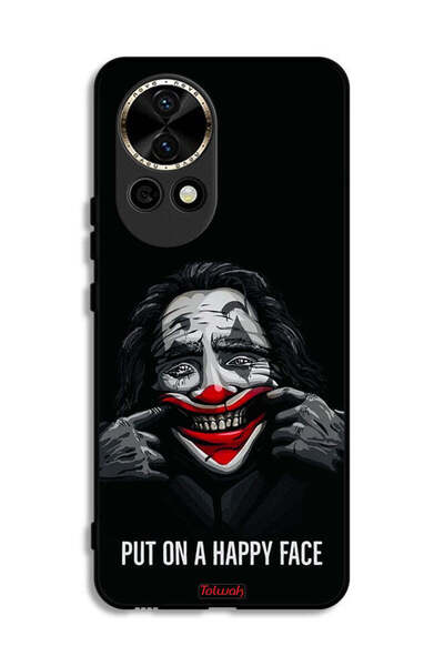 Tolwak غطاء حماية لهاتف هواوي نوفا 12 5G بوجه سعيد