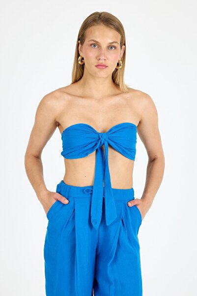 Polo State Women's Linen Crop Saks