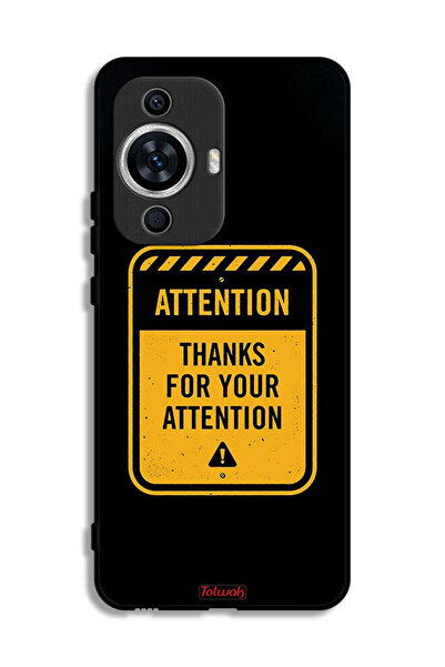 Tolwak غطاء حماية لهاتف هواوي نوفا 12 لايت، شكرًا على الاهتمام