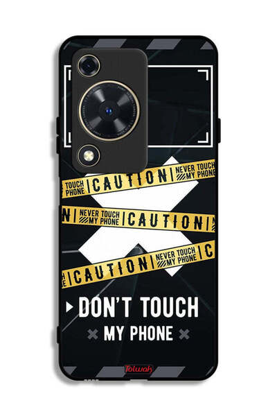 Tolwak غطاء حماية لهاتف هواوي إنجوي 70 تحذير: لا تلمس هاتفي أبدًا